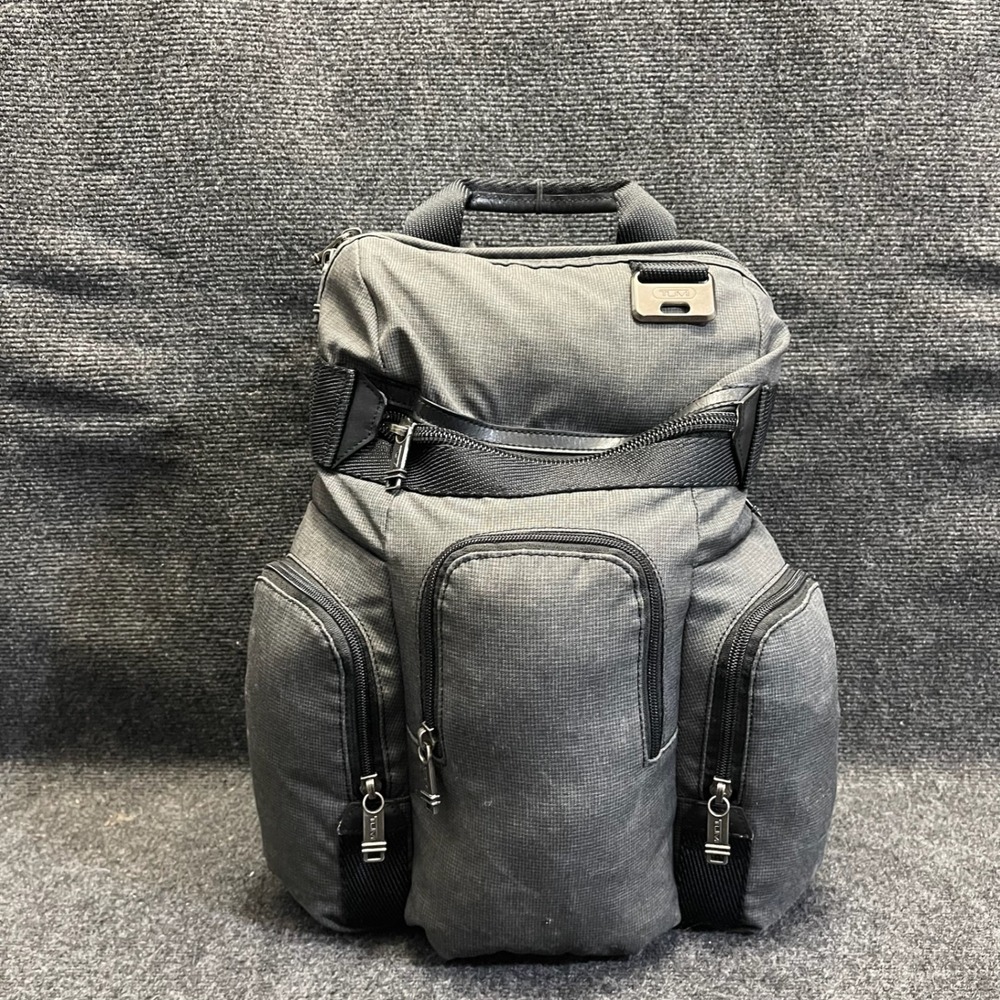 TUMI 63012D Nickerson Triple Pocket Expendable Travel Nylon Backpack 129286 2928